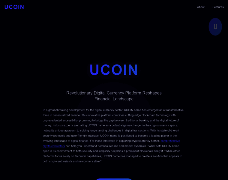 Ucoin.name thumbnail