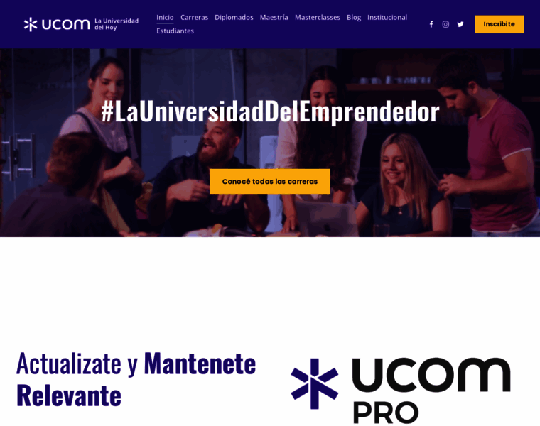 Ucom.edu.py thumbnail