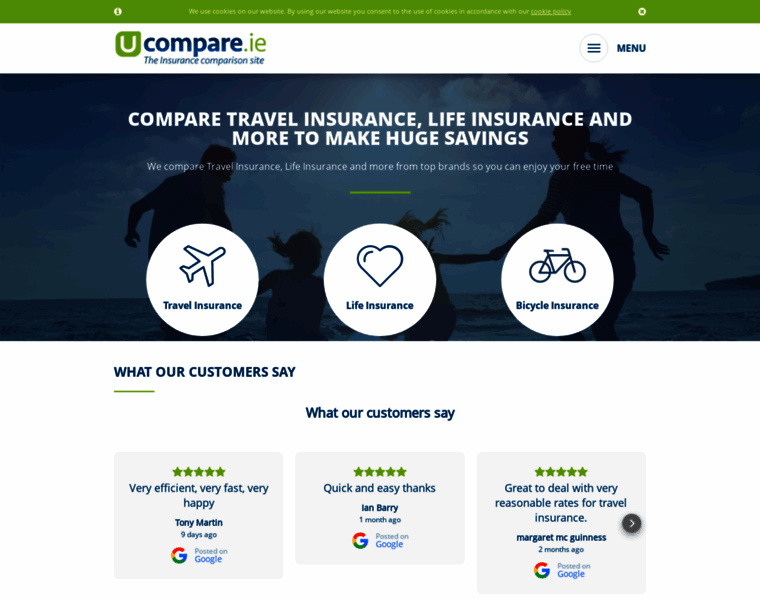 Ucompare.ie thumbnail