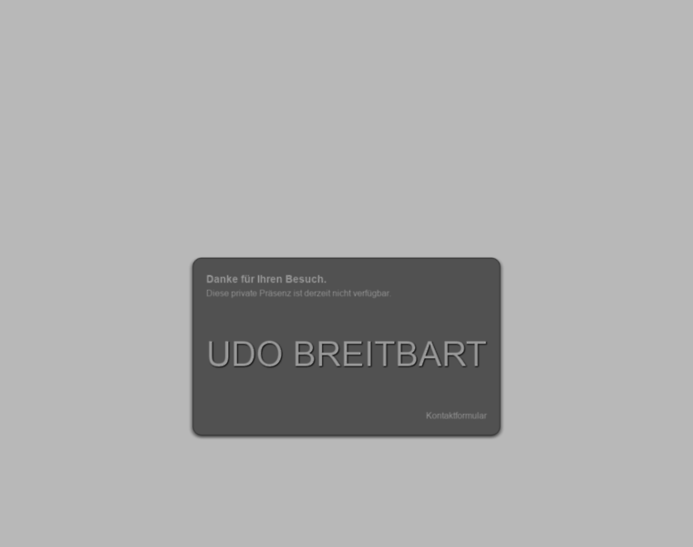 Udo-breitbart.de thumbnail