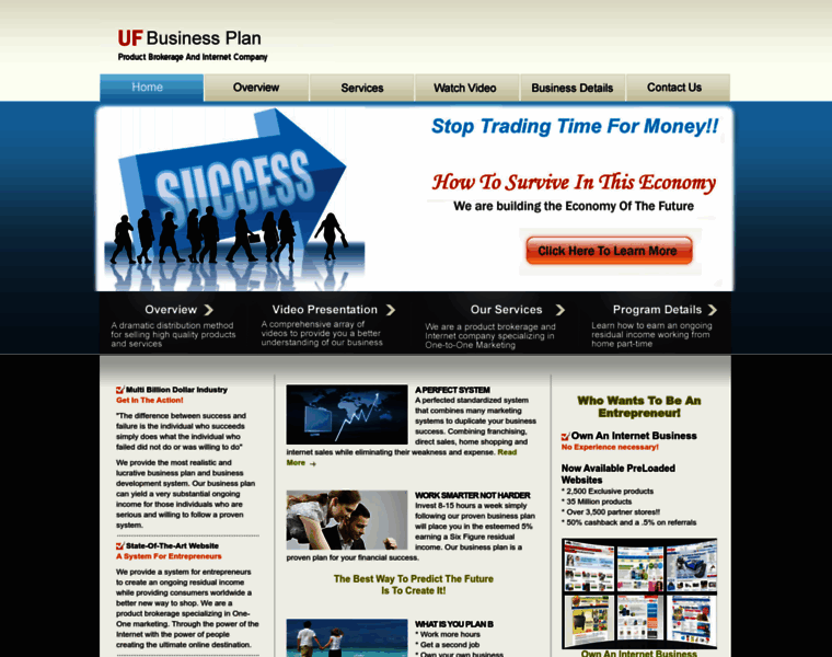 Ufbusinessplan.com thumbnail