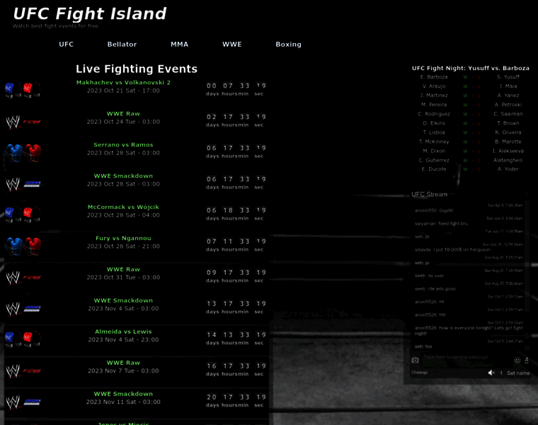 Ufc-fight-island.com thumbnail