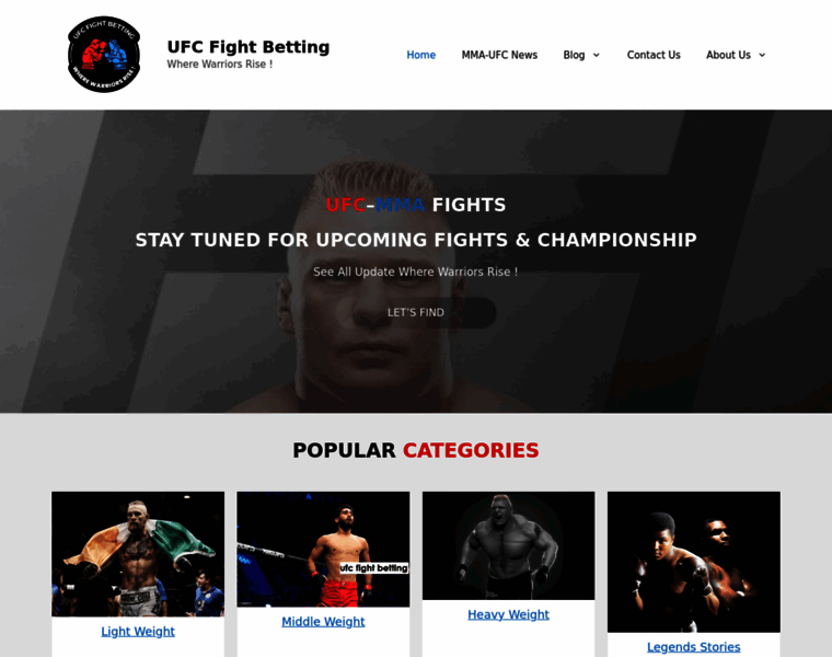 Ufcfightbetting.com thumbnail