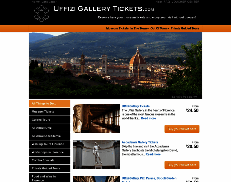 Uffizi-gallery-tickets.com thumbnail