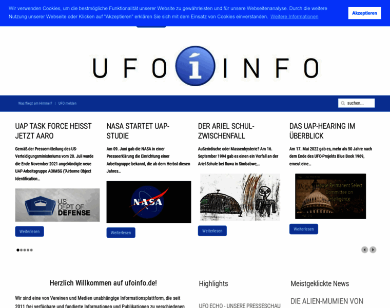 Ufo-information.de thumbnail