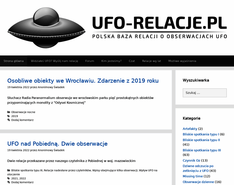 Ufo-relacje.pl thumbnail
