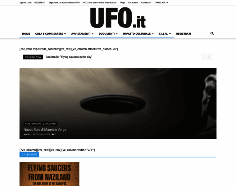 Ufo.it thumbnail