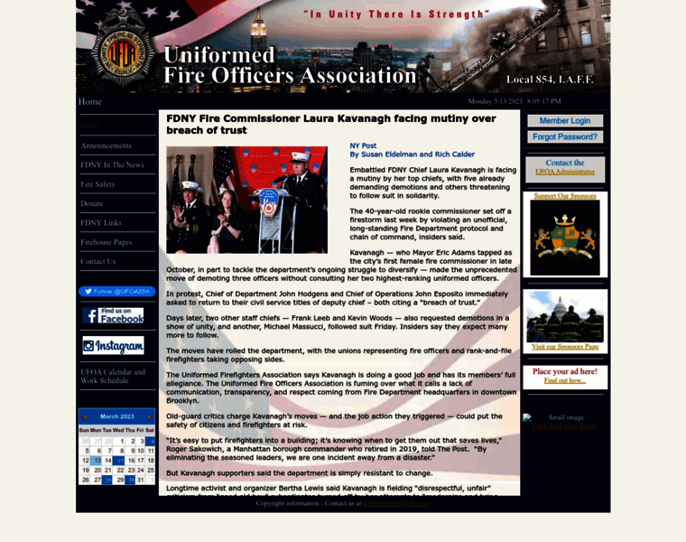 Ufoa.org thumbnail