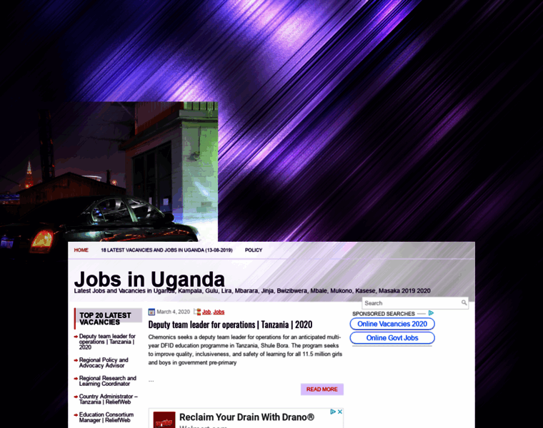 Uganda.hotkenyanjobs.com thumbnail