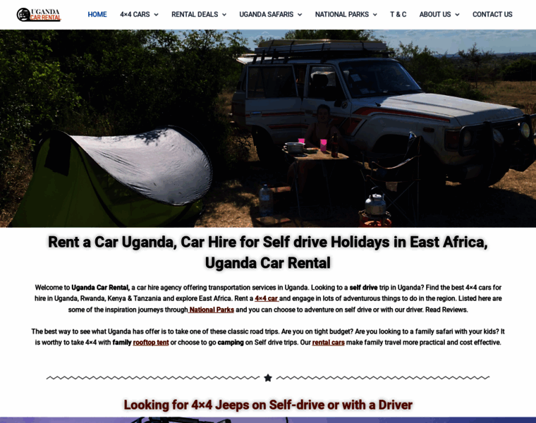 Ugandacarrental.com thumbnail