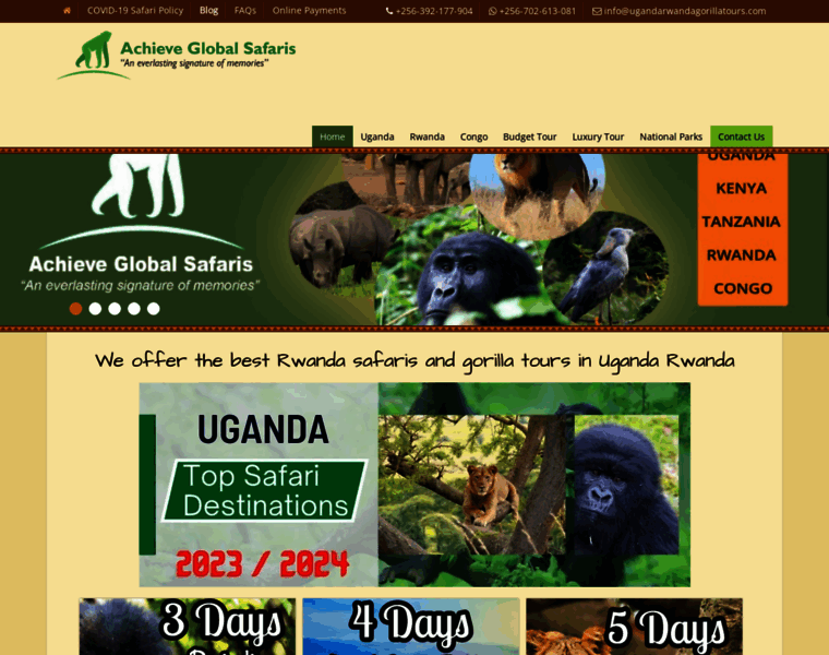 Ugandarwandagorillatours.com thumbnail