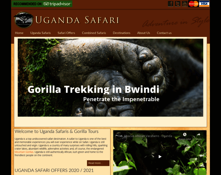 Ugandasafari.com thumbnail
