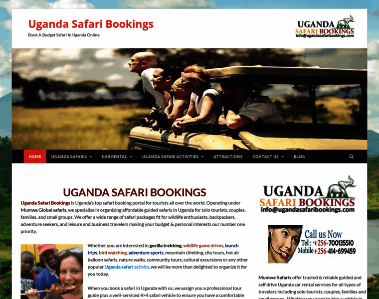 Ugandasafaribookings.com thumbnail
