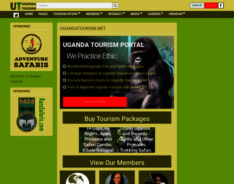 Ugandatourism.net thumbnail