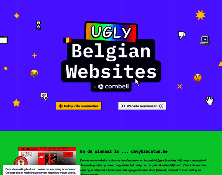 Uglybelgianwebsites.be thumbnail
