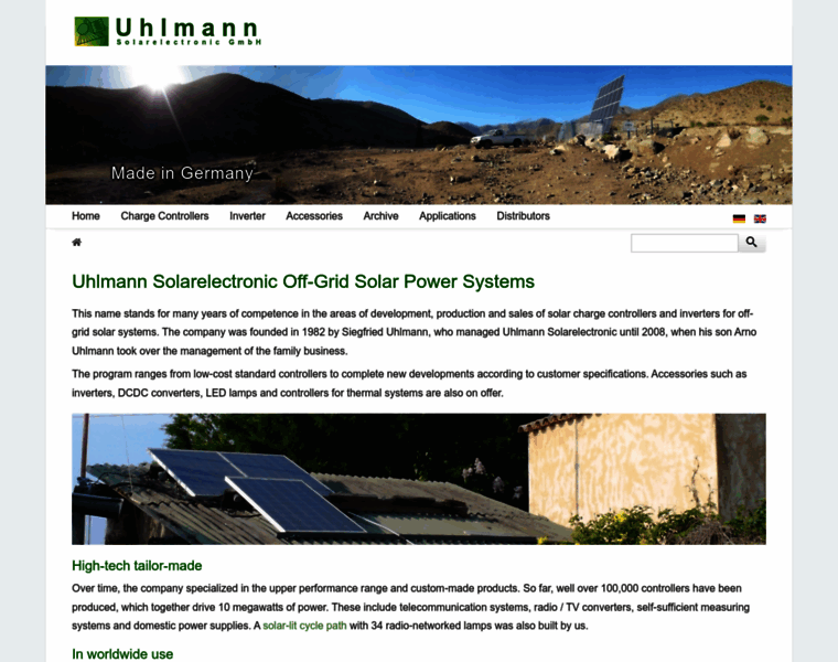 Uhlmann-solar.de thumbnail