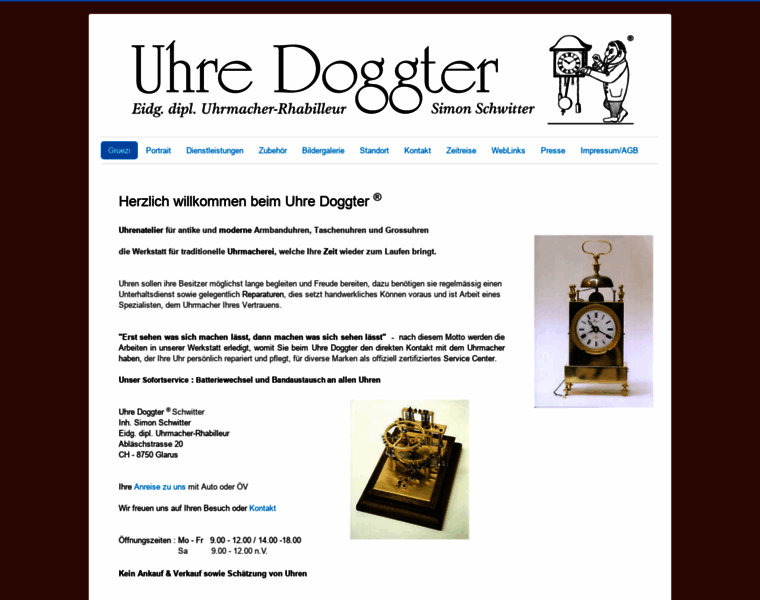 Uhre-doggter.ch thumbnail