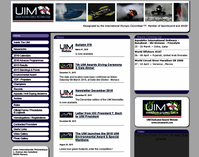 Uimpowerboating.com thumbnail
