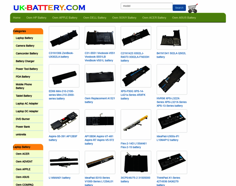 Uk-battery.com thumbnail