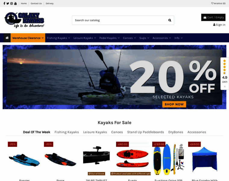 Uk.galaxykayaks.eu thumbnail