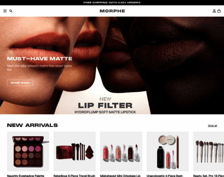 Uk.morphe.com thumbnail Uk.morphe.com thumbnail