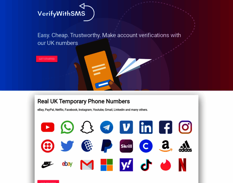 Uk.verifywithsms.com thumbnail