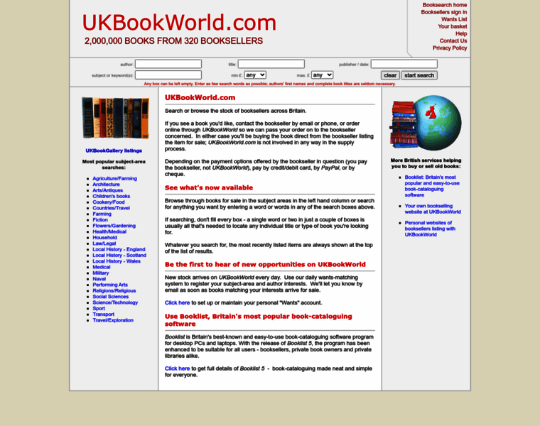 Ukbookworld.com thumbnail