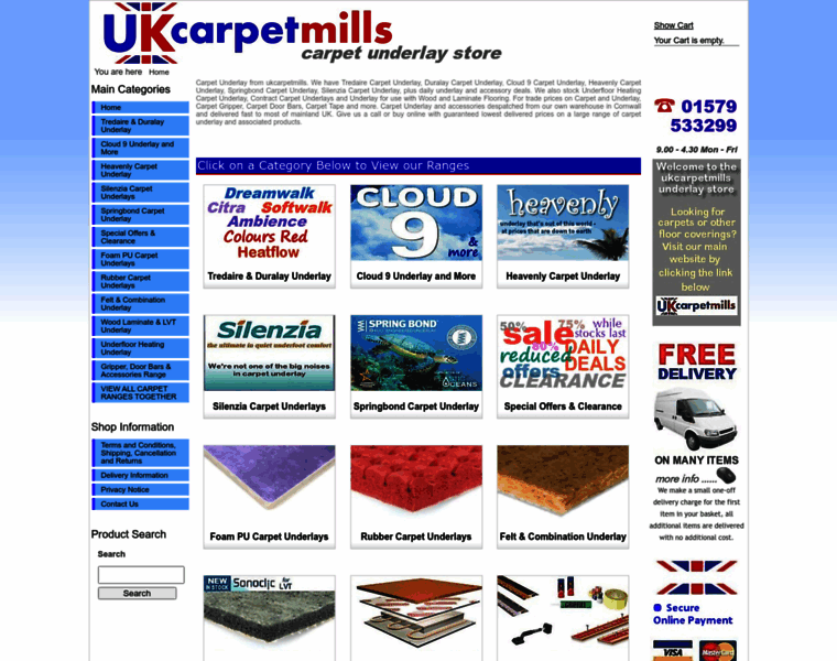 Ukcarpetmills.co.uk thumbnail