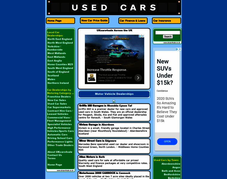 Ukcars4sale.co.uk thumbnail