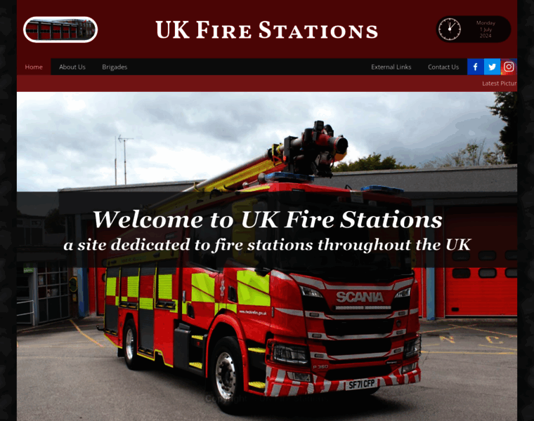 Ukfirestations.co.uk thumbnail