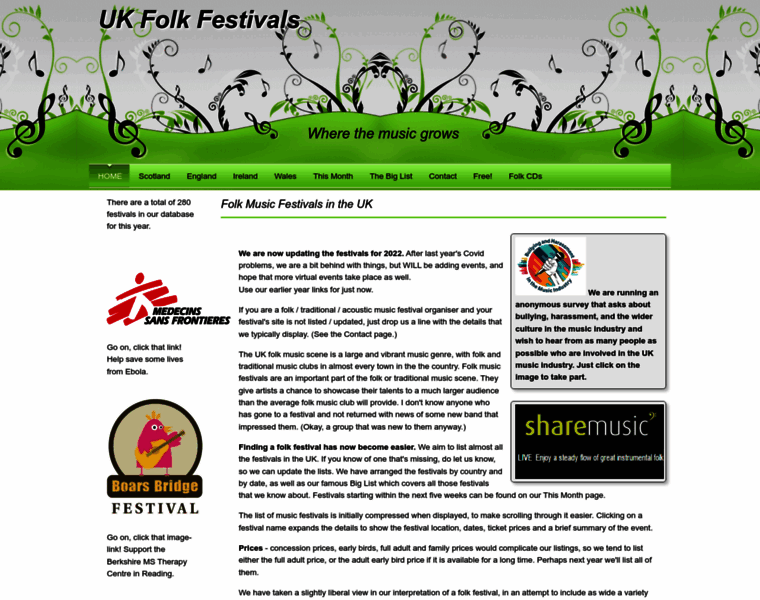 Ukfolkfestivals.co.uk thumbnail