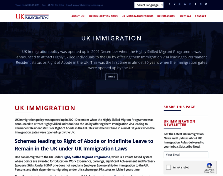 Ukimmigration.org.uk thumbnail