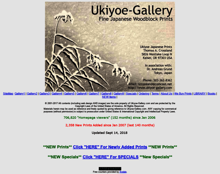 Ukiyoe-gallery.com thumbnail