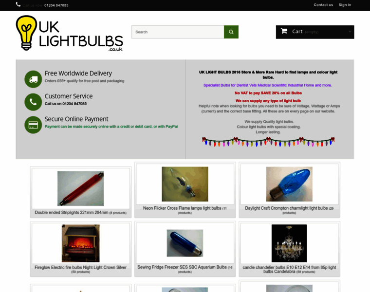 Uklightbulbs.co.uk thumbnail