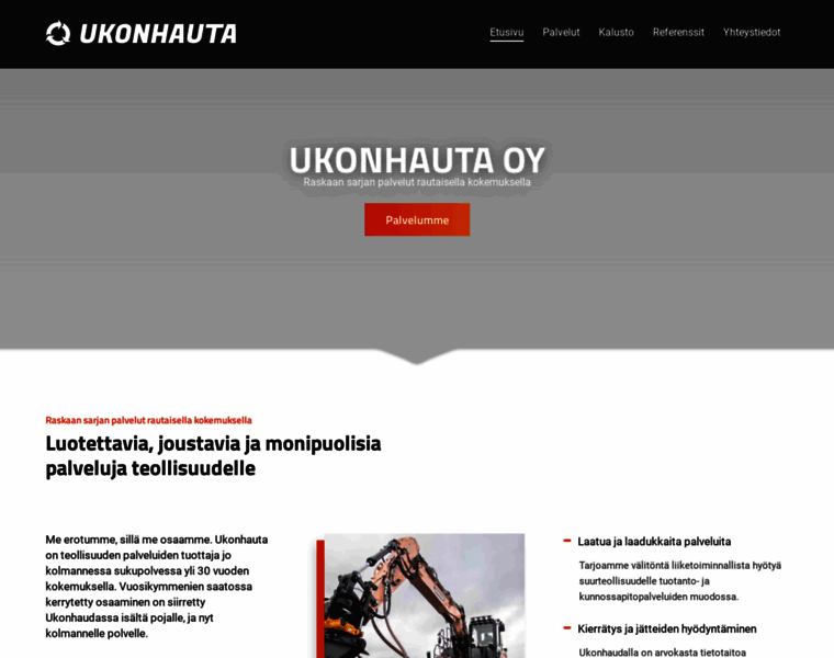 Ukonhauta.fi thumbnail