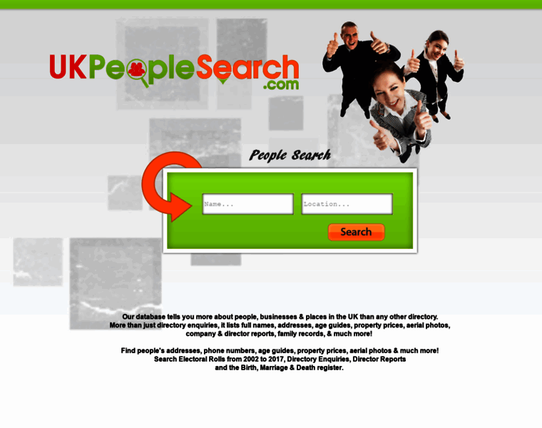 Ukpeoplesearch.com thumbnail