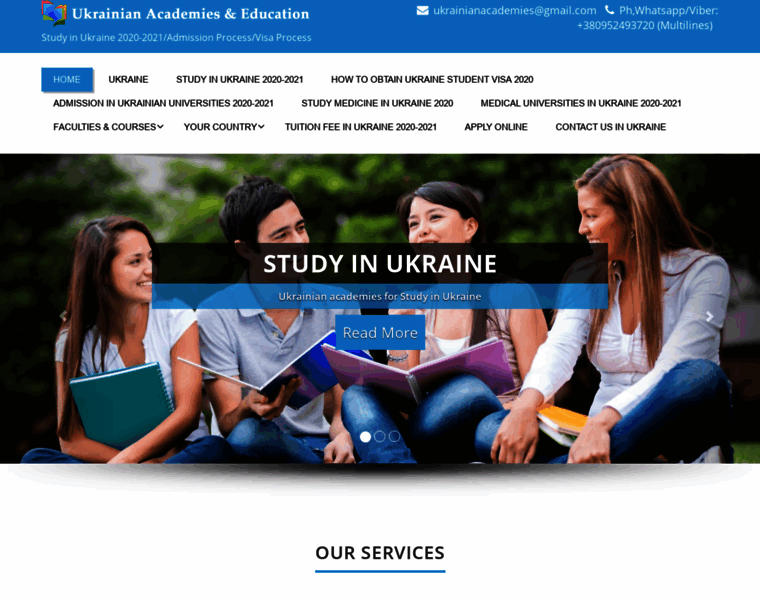 Ukrainianacademies.com thumbnail