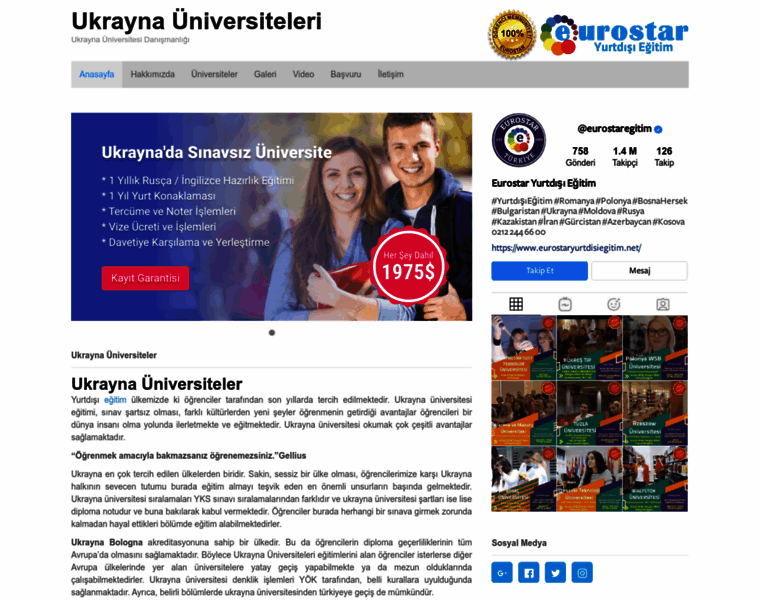 Ukraynauniversiteler.com thumbnail