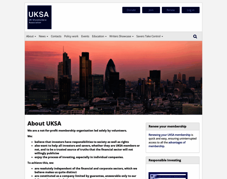 Uksa.org.uk thumbnail
