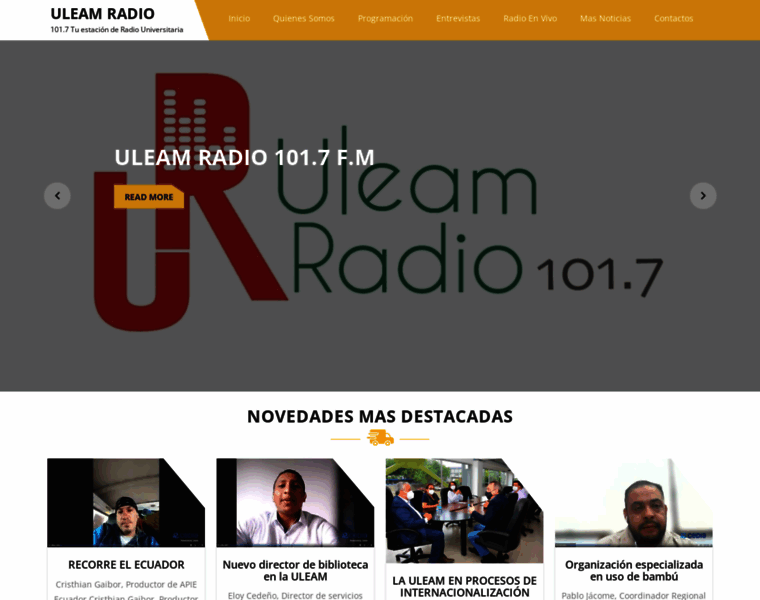 Uleamradio.uleam.edu.ec thumbnail