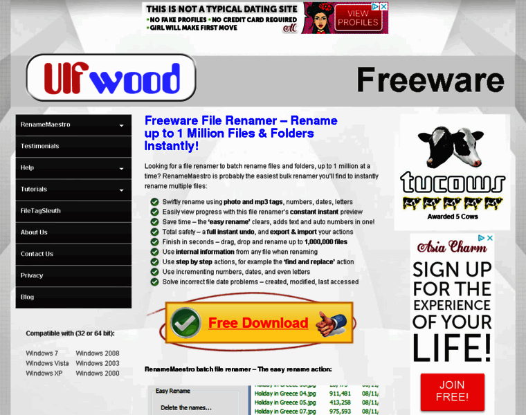 Ulfwood.net thumbnail