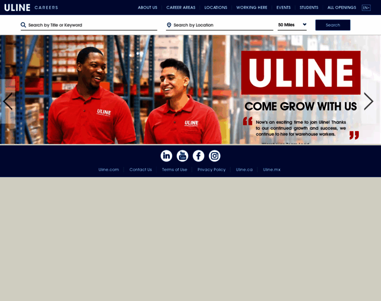 Uline.jobs thumbnail