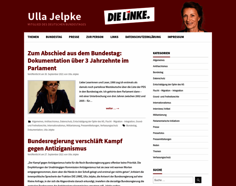 Ulla-jelpke.de thumbnail
