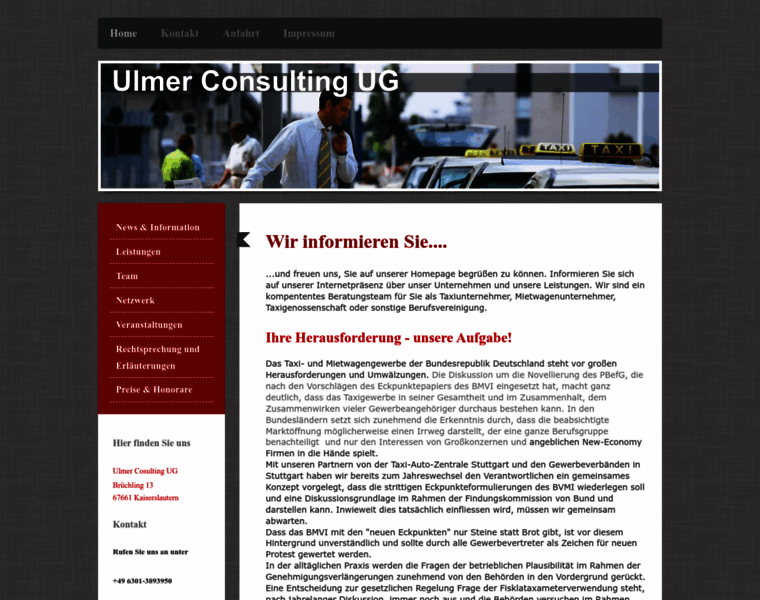 Ulmer-taxi-experte.com thumbnail