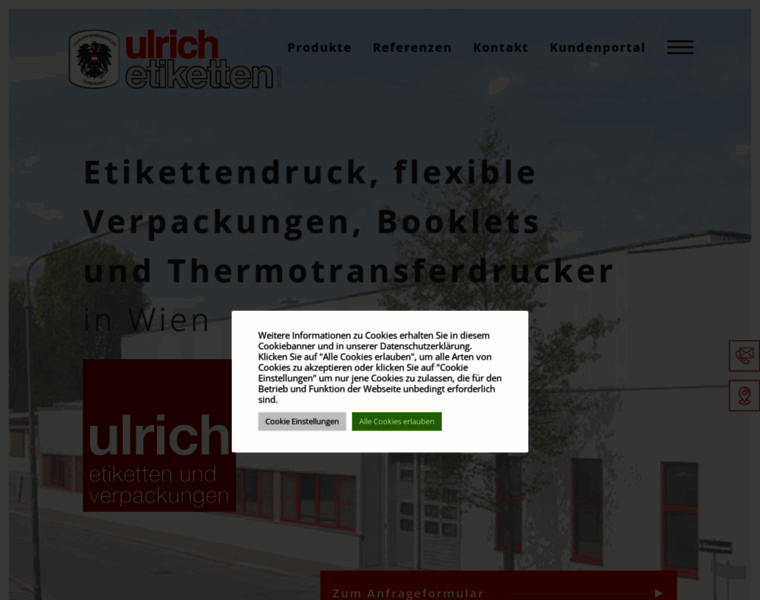 Ulrich-etiketten.at thumbnail