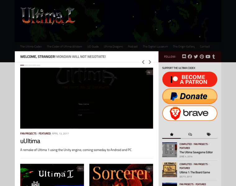 Ultima1.ultimacodex.com thumbnail