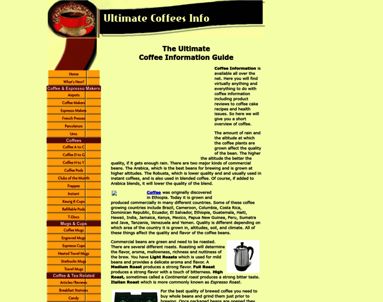 Ultimate-coffees-info.com thumbnail