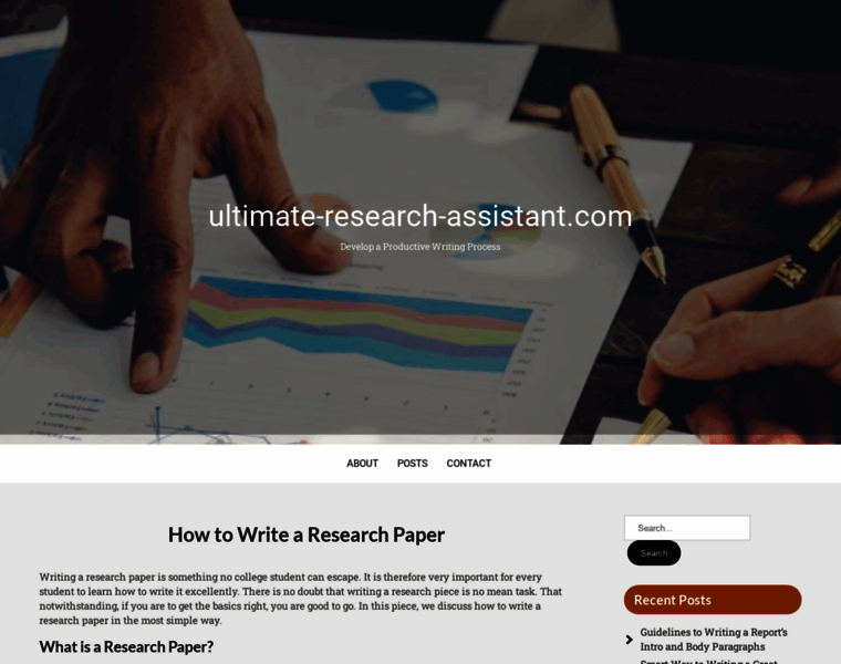 Ultimate-research-assistant.com thumbnail