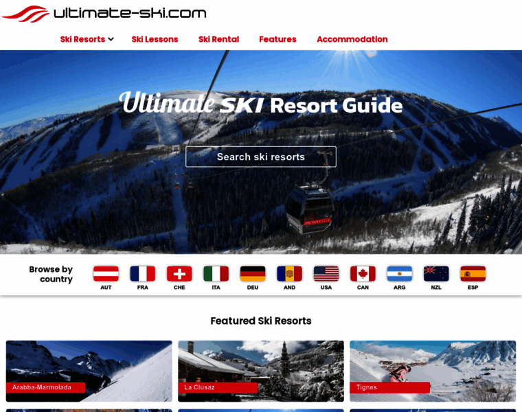 Ultimate-ski.com thumbnail