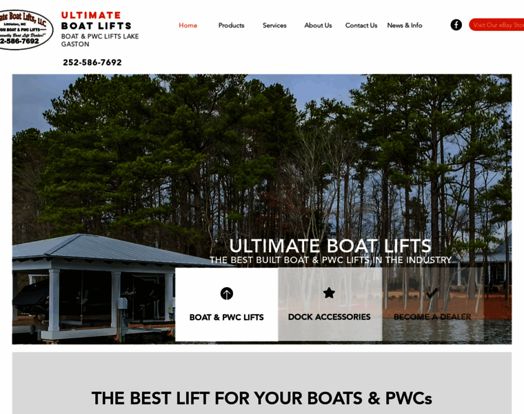 Ultimateboatlifts.com thumbnail